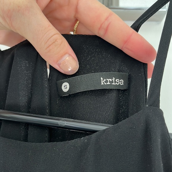 Krisa Halter Ruffle Mini Dress - Picture 3 of 7